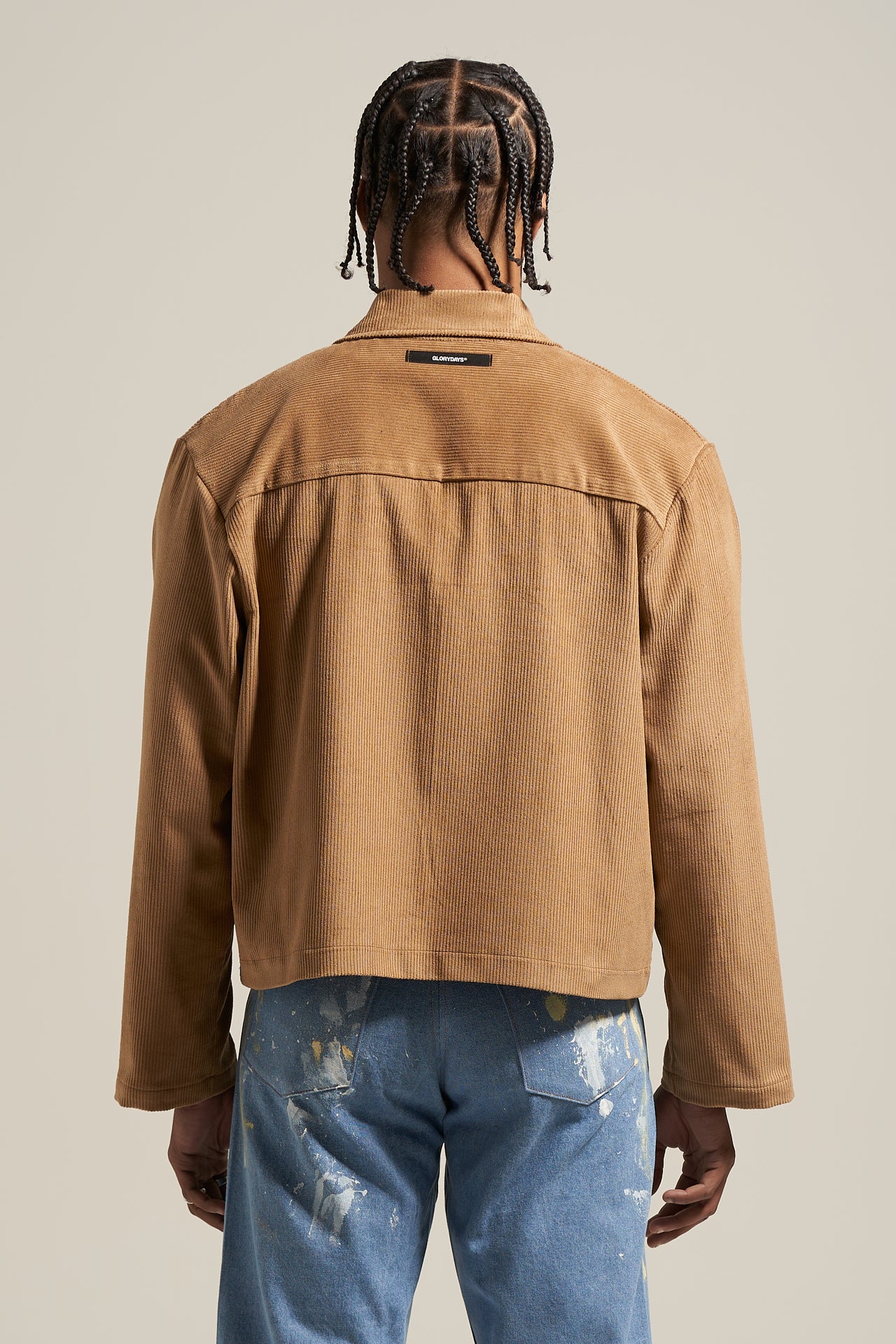 The Amber Cord Flight Jacket