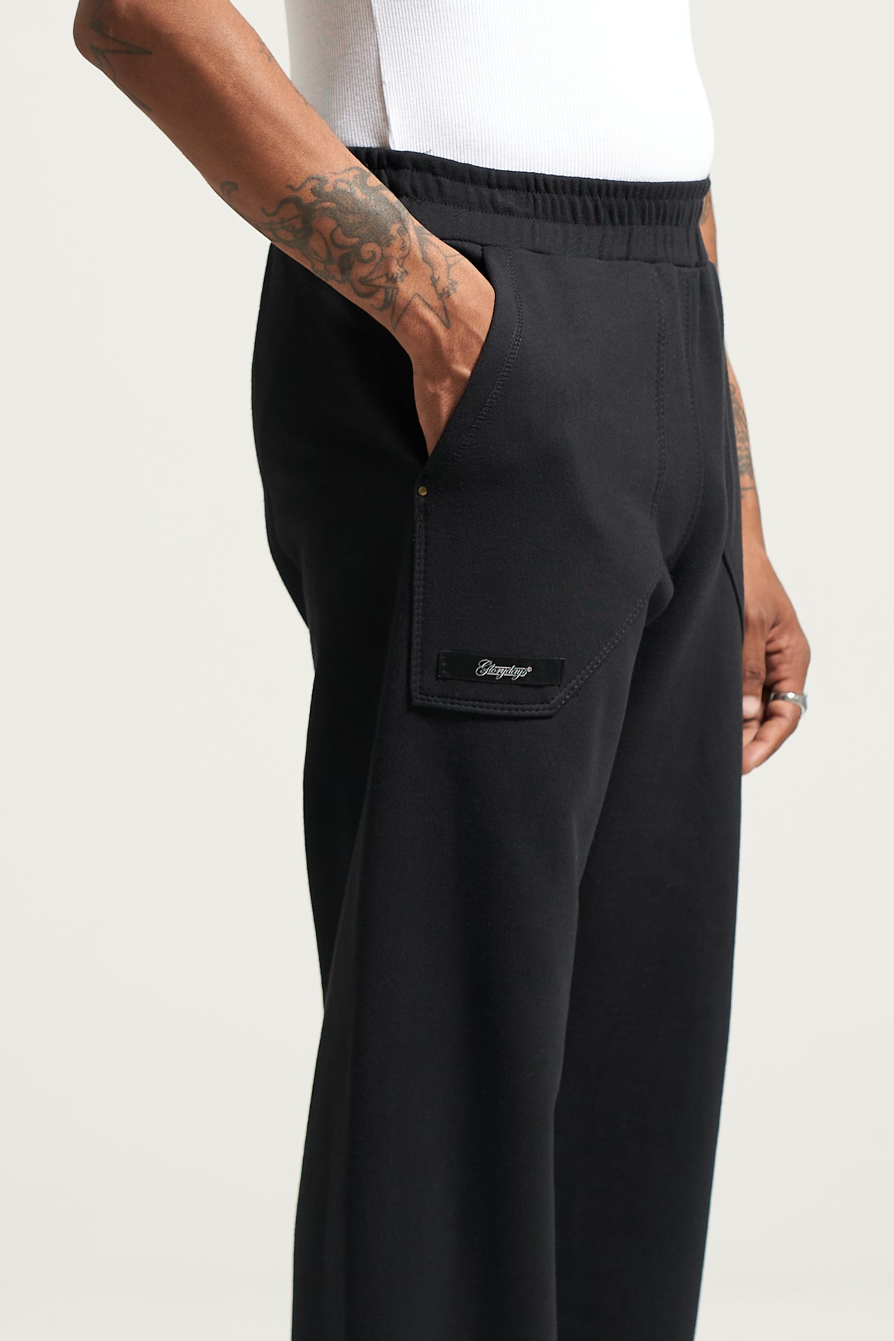 The Black Staple Jogger