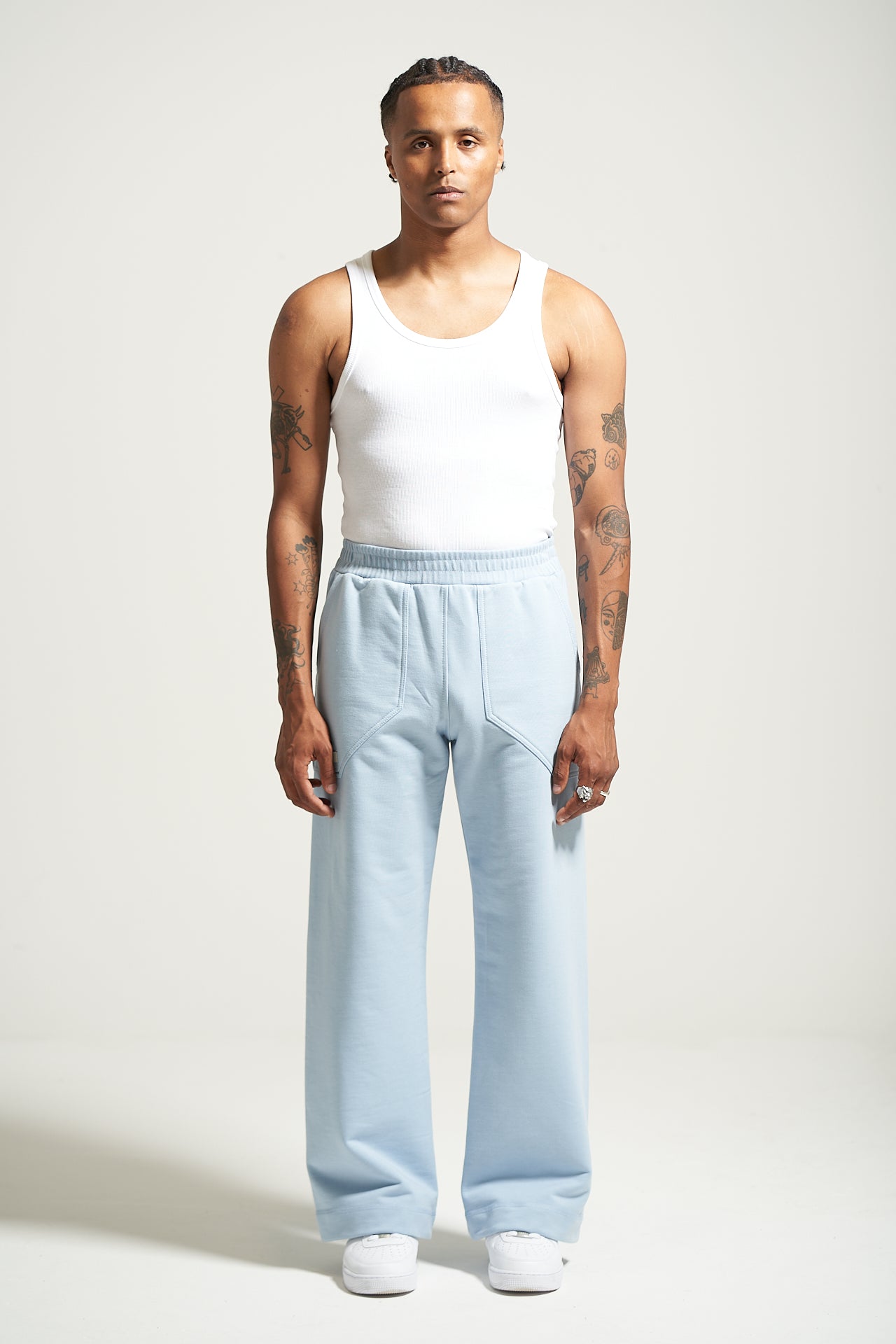 The Sky Blue Staple Jogger