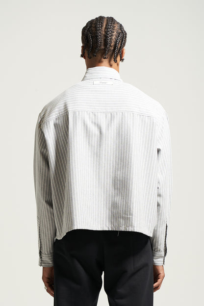 The Graphite Stripe Prep Shirt