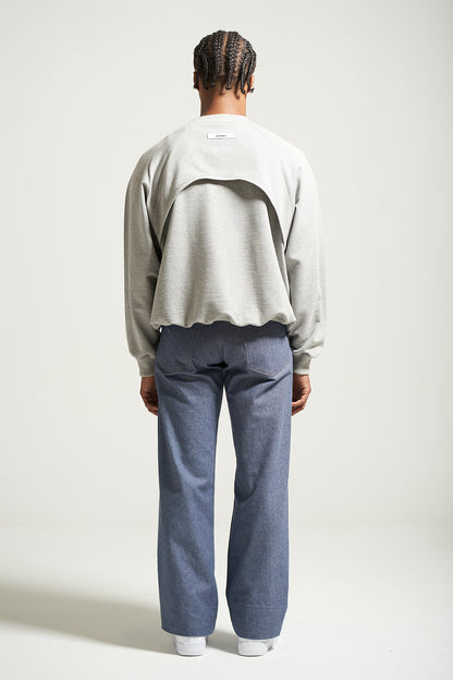 The Heather MW Raglan Crewneck