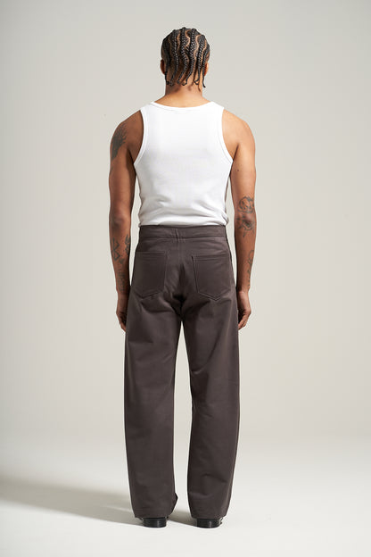The Anthracite V2 Pleated Trouser
