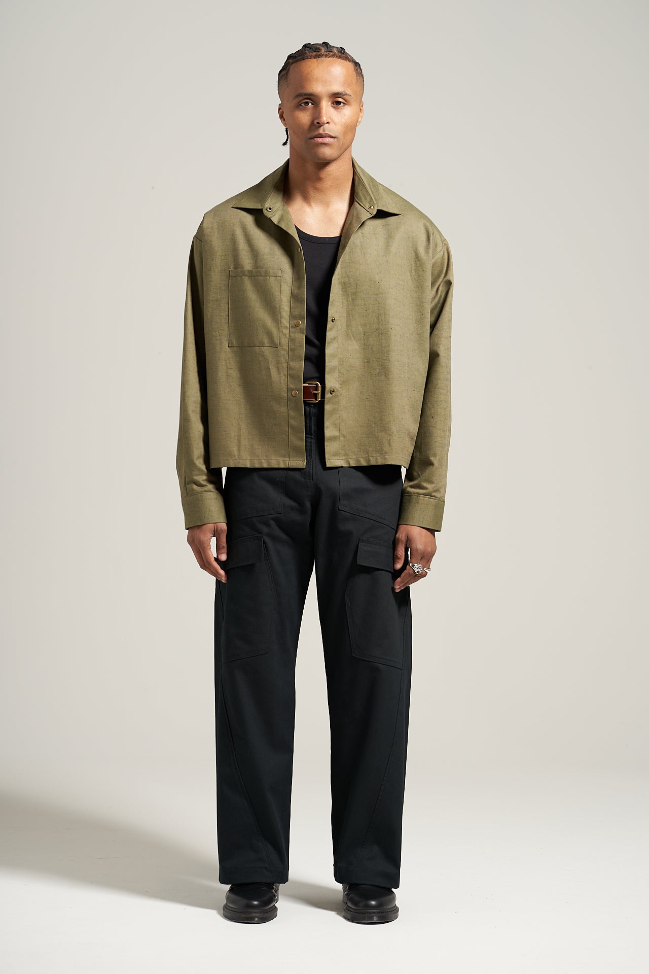 The Moss Overdyed Prep Shirt