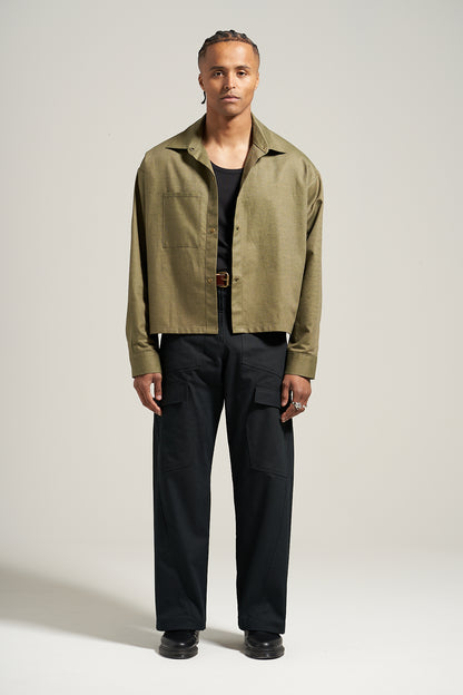 The Moss Overdyed Prep Shirt