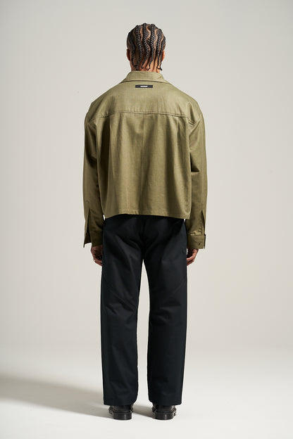 The Moss Overdyed Prep Shirt