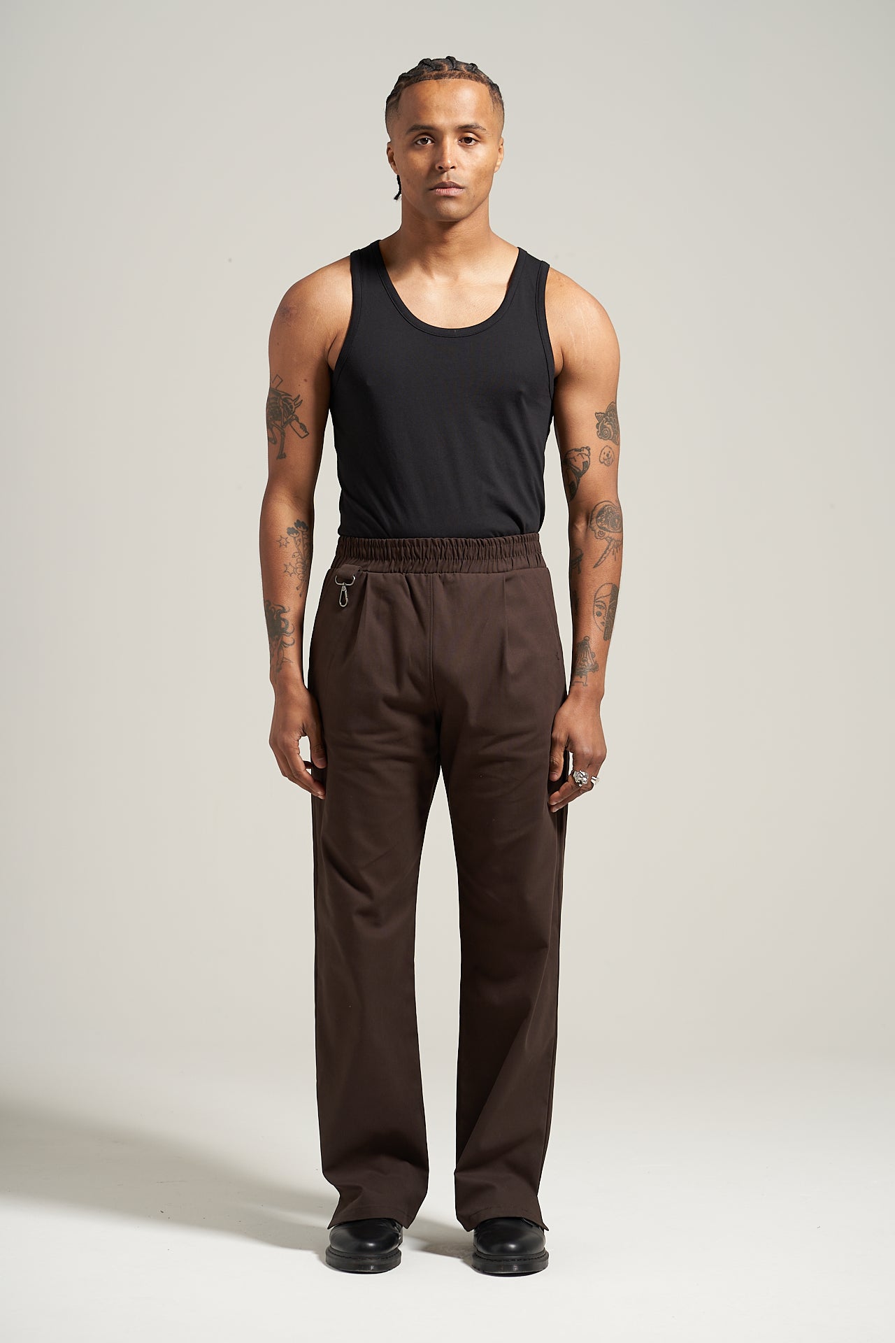 The Umber Split Pant