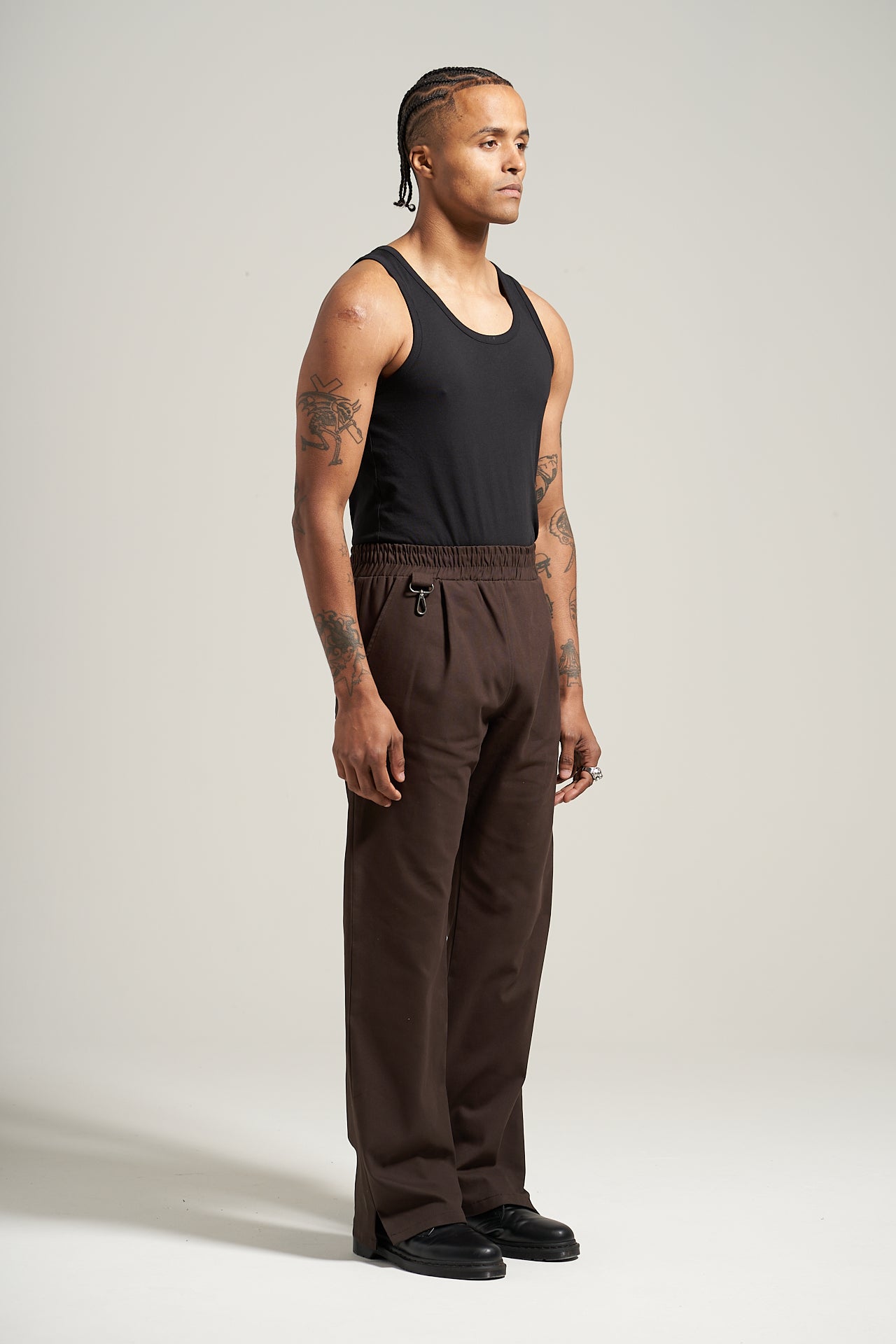 The Umber Split Pant