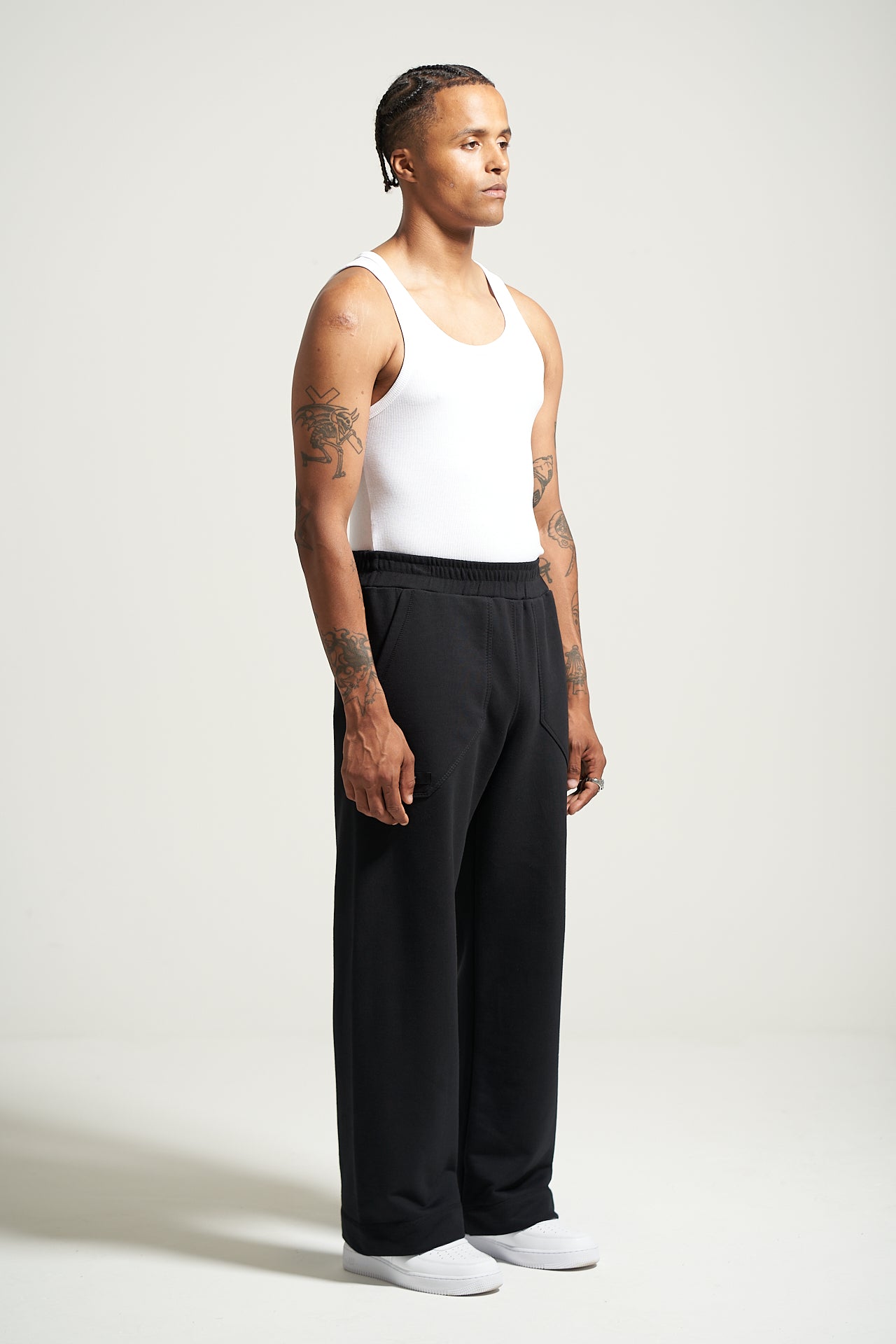 The Black Staple Jogger